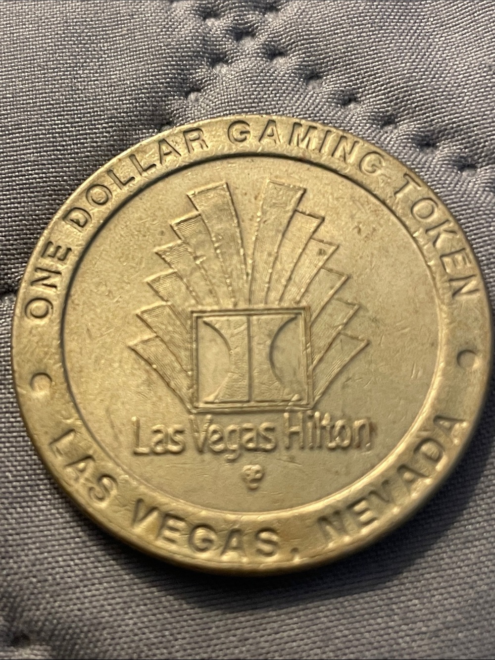 Gold Casino Gaming Token - One Dollar